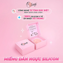 Miếng dán ngực Sbeauty silicon từ tính không keo