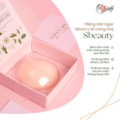 Miếng dán ngực Sbeauty silicon từ tính không keo