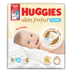 Miếng lót/tã dán/quần Huggies Skin Perfect size NB1108/NB260/NB70/S54/S80/M49/M76/M70/L60/XL52/XXL48