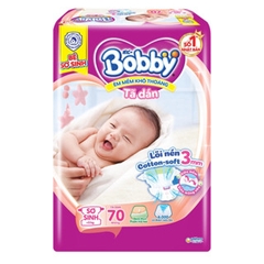 Miếng lót/tã dán/tã quần Bobby size NB1108/NB260/NB70/S/M/L/XL/XXL/XXXL cho bé từ dưới 5kg - 35kg