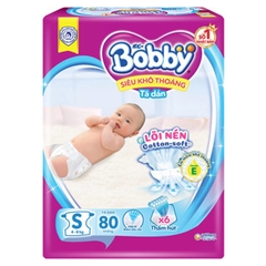 Miếng lót/tã dán/tã quần Bobby size NB1108/NB260/NB70/S/M/L/XL/XXL/XXXL cho bé từ dưới 5kg - 35kg