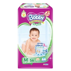 Miếng lót/tã dán/tã quần Bobby size NB1108/NB260/NB70/S/M/L/XL/XXL/XXXL cho bé từ dưới 5kg - 35kg