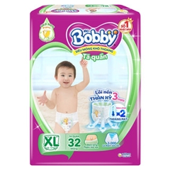 Miếng lót/tã dán/tã quần Bobby size NB1108/NB260/NB70/S/M/L/XL/XXL/XXXL cho bé từ dưới 5kg - 35kg