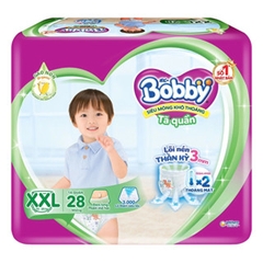 Miếng lót/tã dán/tã quần Bobby size NB1108/NB260/NB70/S/M/L/XL/XXL/XXXL cho bé từ dưới 5kg - 35kg