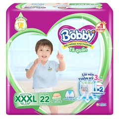 Miếng lót/tã dán/tã quần Bobby size NB1108/NB260/NB70/S/M/L/XL/XXL/XXXL cho bé từ dưới 5kg - 35kg