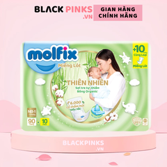 Miếng lót/tã dán/tã quần Molfix thiên nhiên size NB190/NB260/NB70/S/M/L/XL/XXL/XXXL cho bé từ dưới 1 tháng - 35kg
