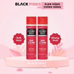 Mousse tạo kiểu tóc Double Rich giữ nếp mạnh, tự nhiên 150ml