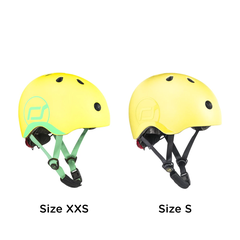 Mũ đội đầu cho bé Scoot and Ride size XXS/S (lemon)