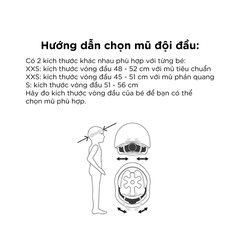 Mũ đội đầu cho bé Scoot and Ride size XXS/S (rose)