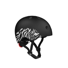 Mũ đội đầu cho bé Scoot and Ride size XXS (Zebra)