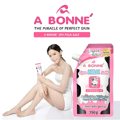 Muối tắm A Bonne sữa bò /sữa chua làm sáng & mềm mịn da 350g