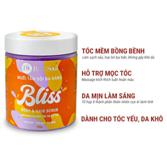 Muối tắm BareSoul đa năng cho da đầu & cơ thể 330g