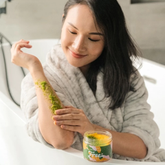 Muối tắm BareSoul tẩy tế bào chết cho da đầu & cơ thể 330g