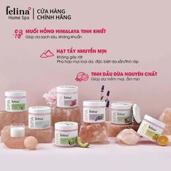 Muối tắm tẩy tế bào chết felina 500g