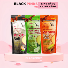 Muối tắm YC Spa chiết xuất từ sữa /đu đủ /lô hội và dưa chuột 300g