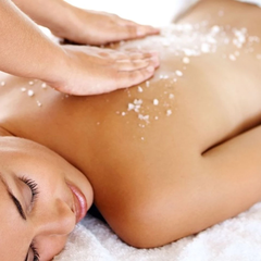 Muối tắm YC Spa chiết xuất từ sữa /đu đủ /lô hội và dưa chuột 300g