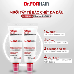 Muối tẩy tế bào chết da đầu Dr.FORHAIR giảm gàu ngứa 50g