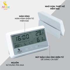 Nhiệt ẩm kế Moazbebe MB027