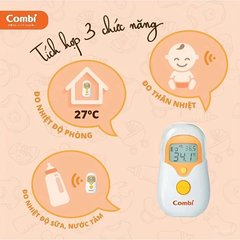 Nhiệt kế điện tử hồng ngoại đo trán Combi