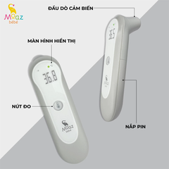 Nhiệt kế hồng ngoại Moazbebe MB024