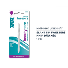 Nhíp nhổ lông mày hiệu TRIM cao cấp - nhíp đầu xéo/đầu vuông/nhíp xéo tay cầm