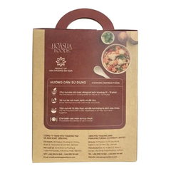 Nui gạo trắng/lứt/rau chùm ngây Hoa Sữa 500g