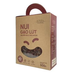 Nui gạo trắng/lứt/rau chùm ngây Hoa Sữa 500g