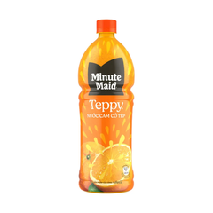 Nước cam có tép Teppy 1L