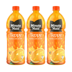 Nước cam có tép Teppy 1L