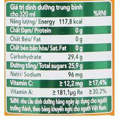 Nước cam ép Twister 320ml