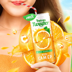 Nước cam ép Twister 320ml