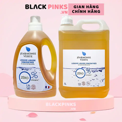 Nước giặt hữu cơ đậm đặc hương thông bạc hà Harmonie Verte 1,5 lít/5 lít