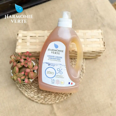 Nước giặt hữu cơ đậm đặc hương thông bạc hà Harmonie Verte 1,5 lít/5 lít
