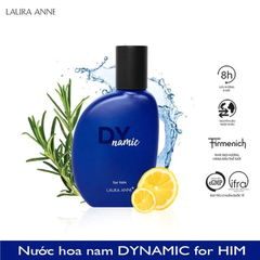 Nước hoa nam Laura Anne Dynamic For Him (Xanh) /Mystic For Him (Đen) /Allure For Him (Đỏ) 50ml