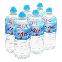 Nước khoáng kiềm thiên nhiên LaVie chai 750ml