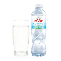 Nước khoáng thiên nhiên vị dịu nhẹ LaVie chai 500ml