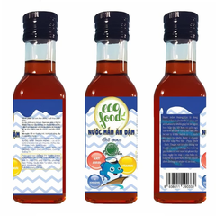Nước mắm ăn dặm nguyên chất EcoFood 60ml/150ml cho bé từ 6 tháng tuổi