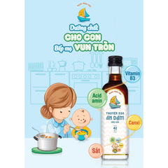 Nước mắm ăn dặm Thuyền Xưa 65ml/250ml dành cho bé từ 1 tuổi