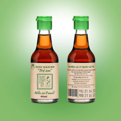 Nước mắm Tĩn ăn dặm cho bé 42°N chai 60ml (từ 6 tháng)
