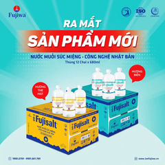Nước muối súc miệng I-on Fujisalt 300ml