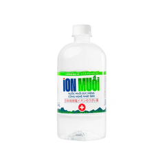 Nước muối súc miệng I-on Fujisalt hương bạc hà 680ml