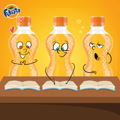 Nước ngọt Fanta cam 390ml