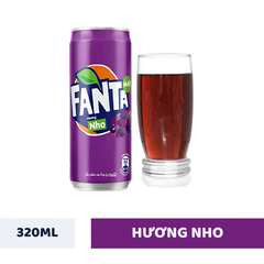 Nước ngọt Fanta nho 320ml