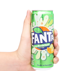 Nước ngọt Fanta soda kem 320ml
