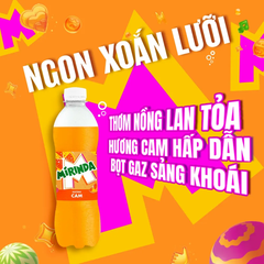 Nước ngọt Mirinda cam 390ml