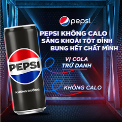 Nước ngọt Pepsi không calo 320ml