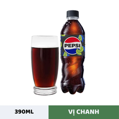Nước ngọt Pepsi không calo chanh 390ml