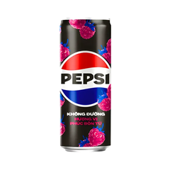 Nước ngọt Pepsi không calo phúc bồn tử 320ml