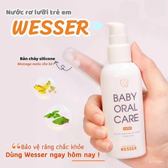 Nước rơ lưỡi Wesser 80g