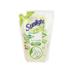 Nước rửa chén Sunlight thiên nhiên muối khoáng và lô hội Túi 725ml/Chai 725ml/Túi 2 lít/Can 3.48 lít